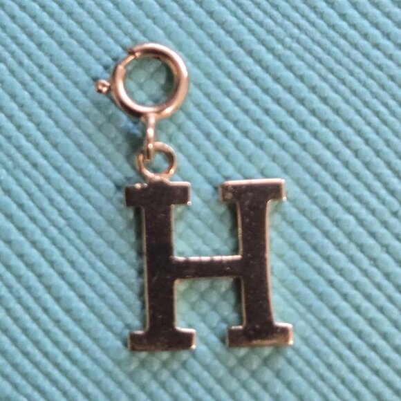 Detachable letter pendant - Letter H - Picture 10 of 14